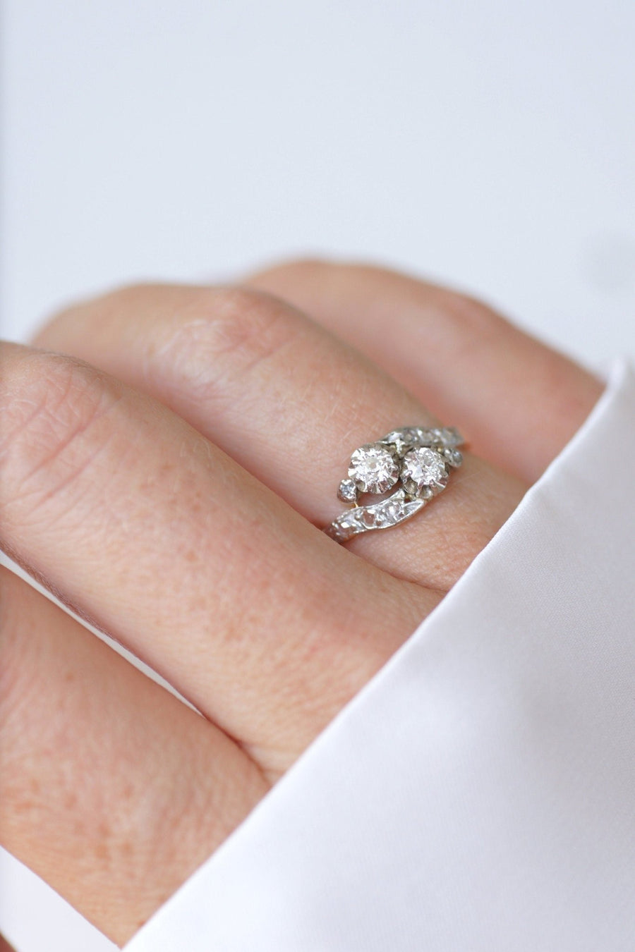 You and Me diamond ring - Penelope Gallery