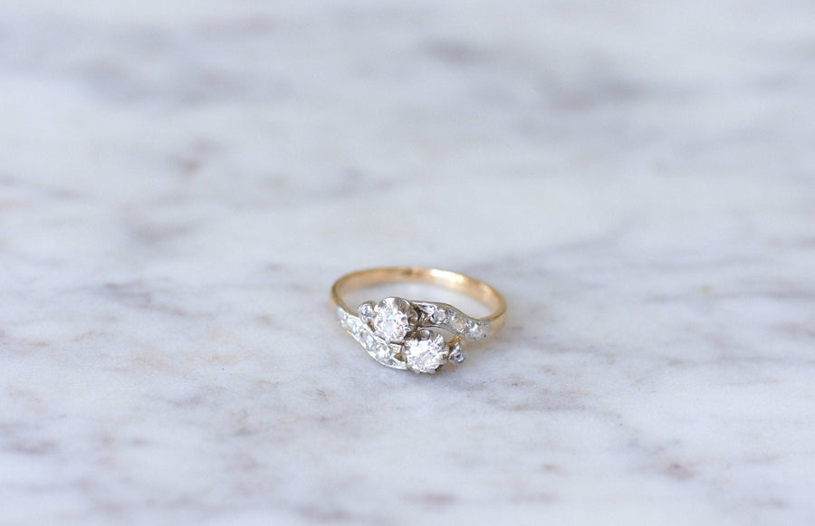 You and Me diamond ring - Penelope Gallery