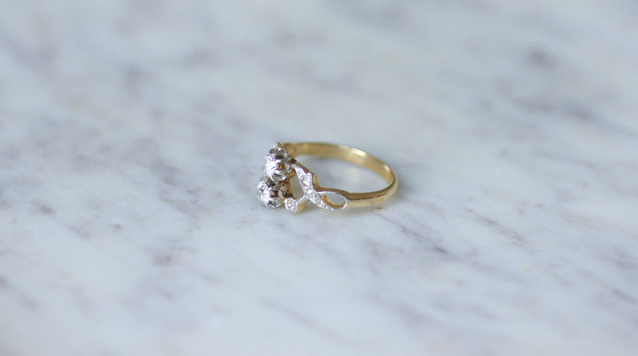 You and Me diamond ring - Penelope Gallery