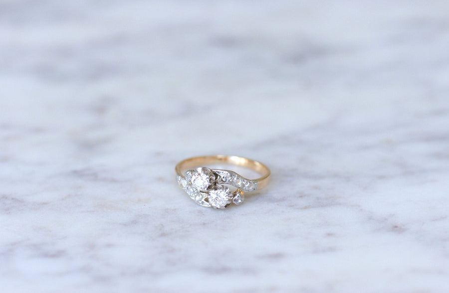 You and Me diamond ring - Penelope Gallery