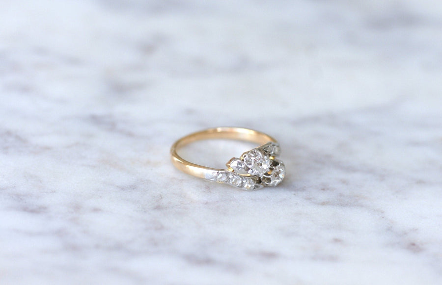 You and Me diamond ring - Penelope Gallery
