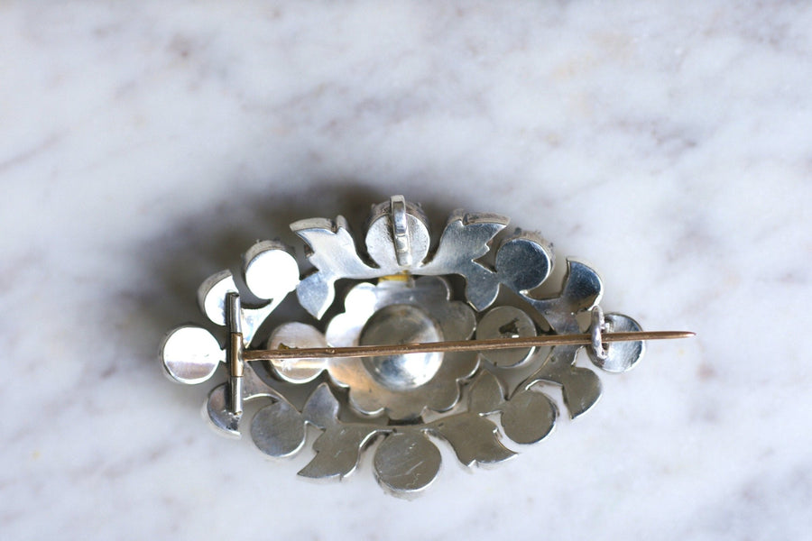 Rhinestone Pendant Brooch - Penelope Gallery