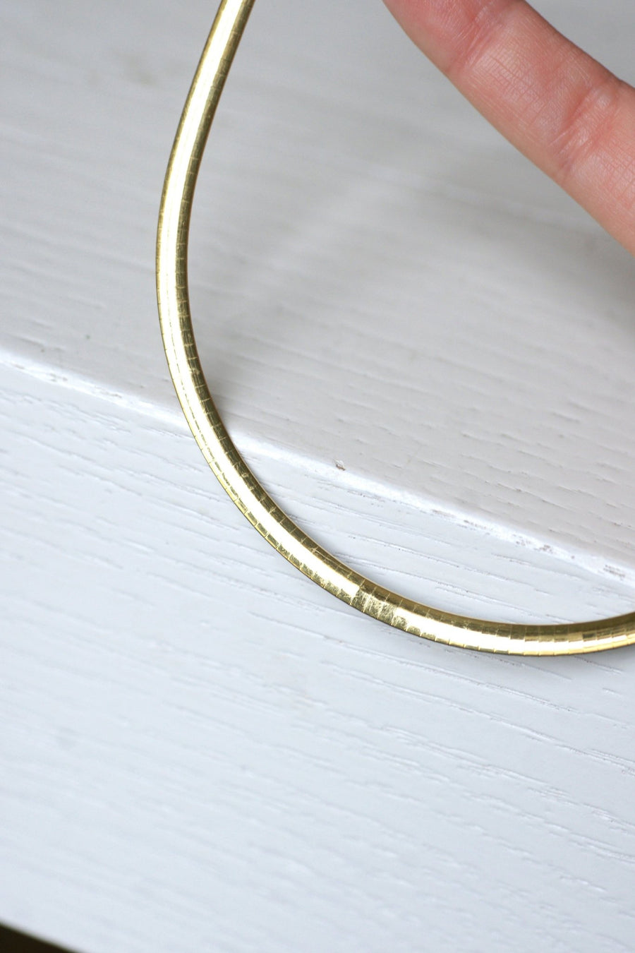 Cable 2 Ors reversible necklace - Penelope Gallery