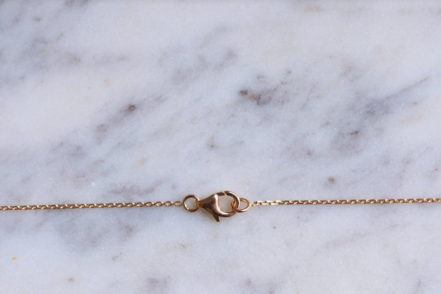 Crescent moon necklace - Penelope Gallery