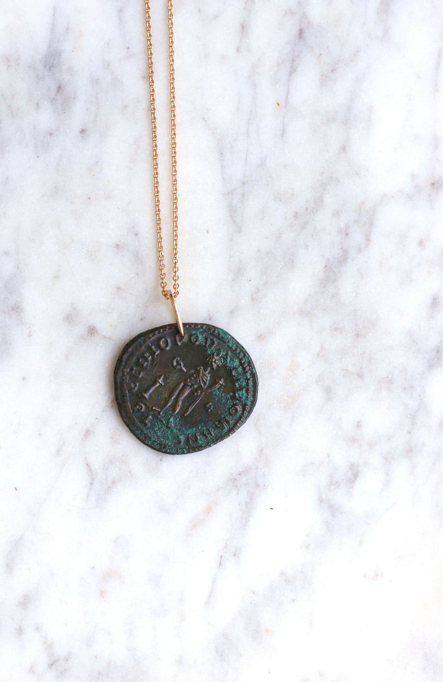 Necklace pendant Roman coin Diocletian - Penelope Gallery