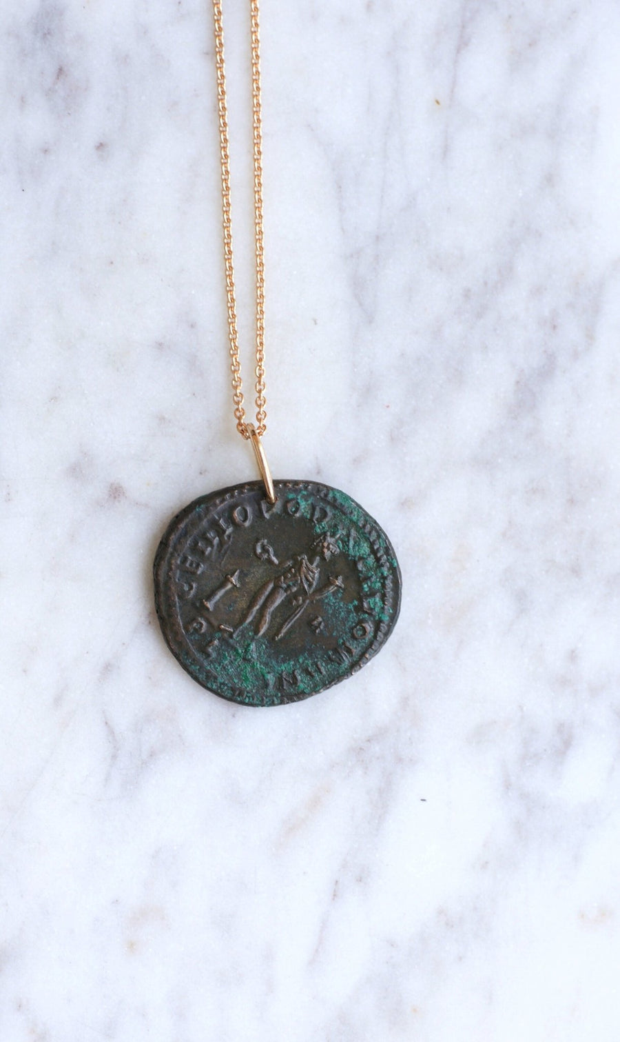 Necklace pendant Roman coin Diocletian - Penelope Gallery
