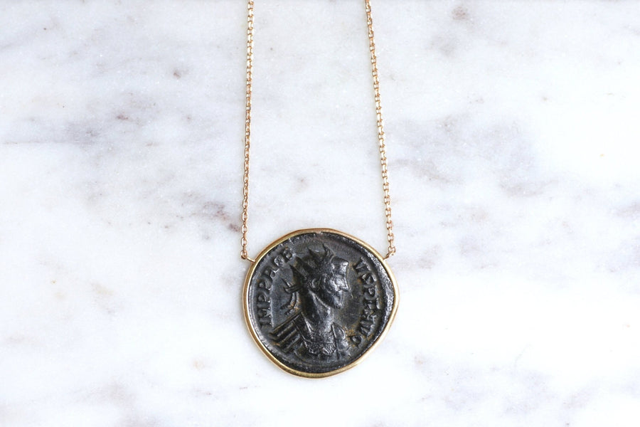 Necklace Roman coin Marcus Aurelianus Probus - Penelope Gallery