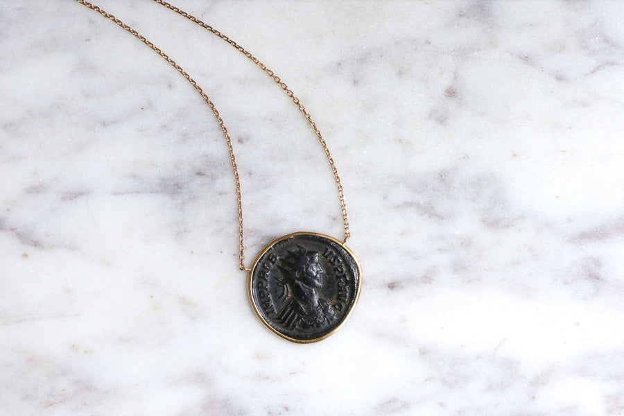 Necklace Roman coin Marcus Aurelianus Probus - Penelope Gallery