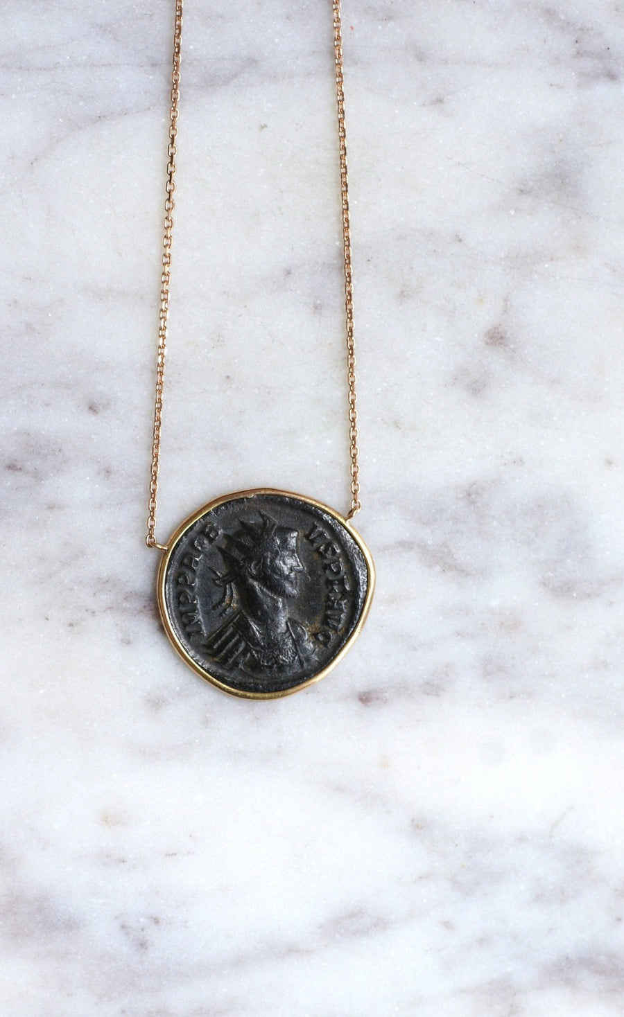 Necklace Roman coin Marcus Aurelianus Probus - Penelope Gallery