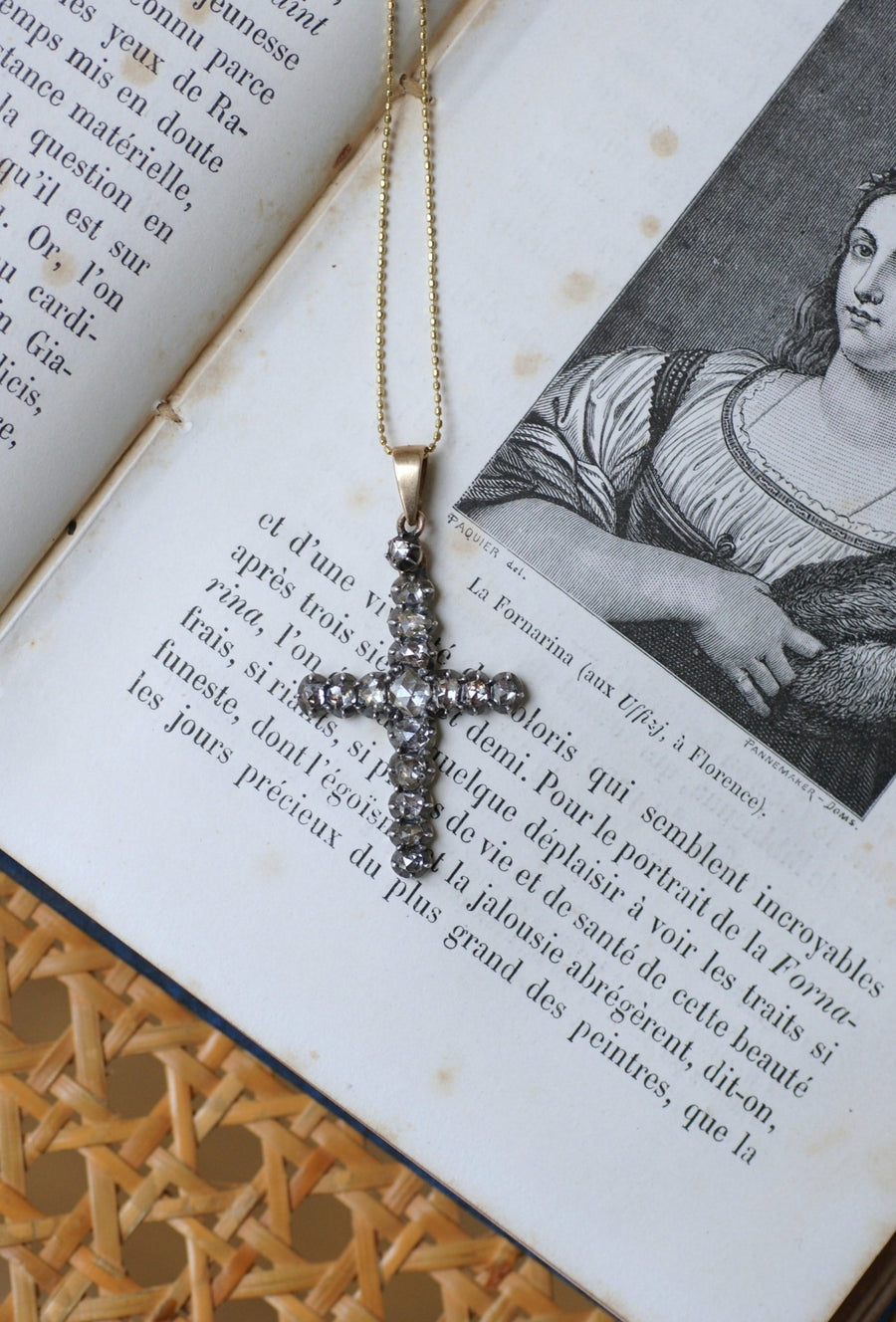 Devote Cross Diamonds - Galerie Pénélope