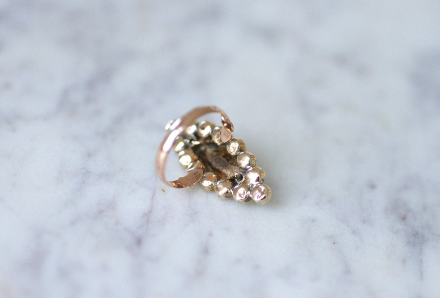 Large marquise garnet ring - Penelope Gallery
