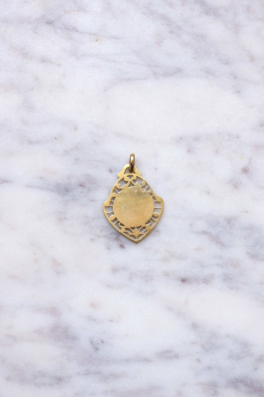 Ancient Virgin Mary Gold Medal, Art Nouveau - Galerie Pénélope