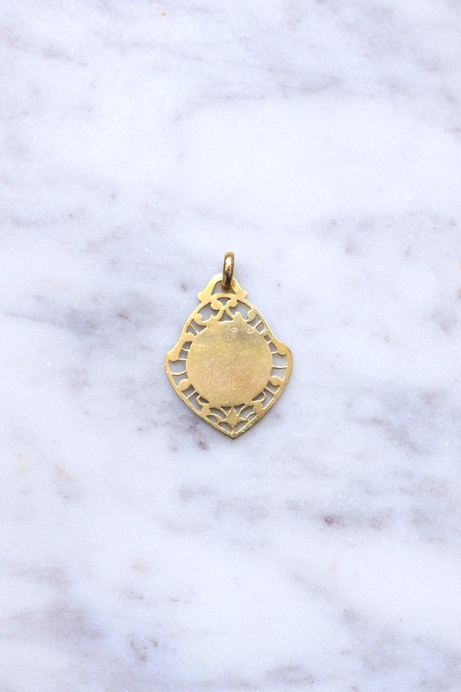 Ancient Virgin Mary Gold Medal, Art Nouveau - Galerie Pénélope