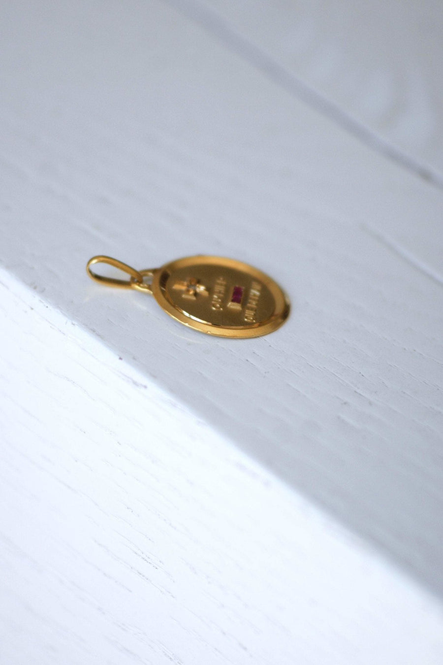 A.AUGIS Gold Love Medal - Penelope Gallery