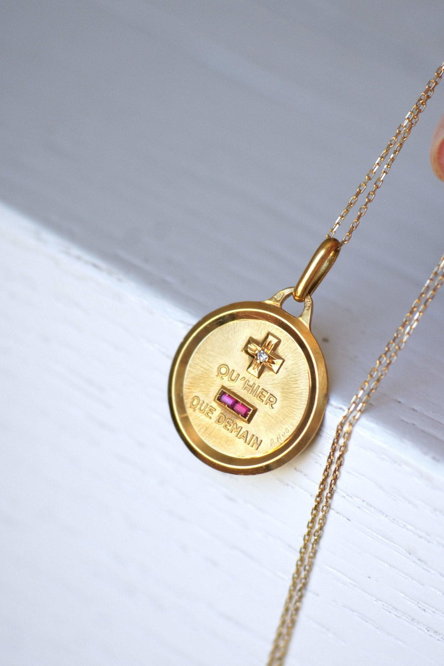 A.AUGIS Gold Love Medal - Penelope Gallery