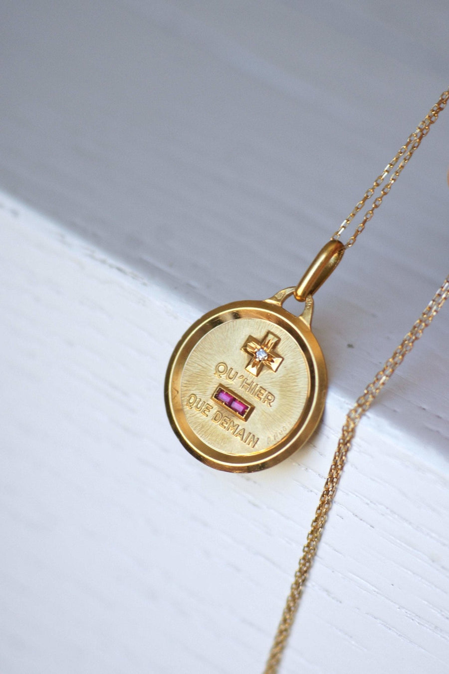 A.AUGIS Gold Love Medal - Penelope Gallery