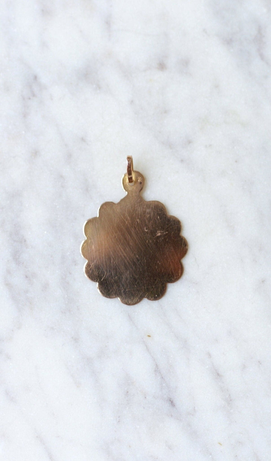 Vierge rose gold medal - Galerie Pénélope