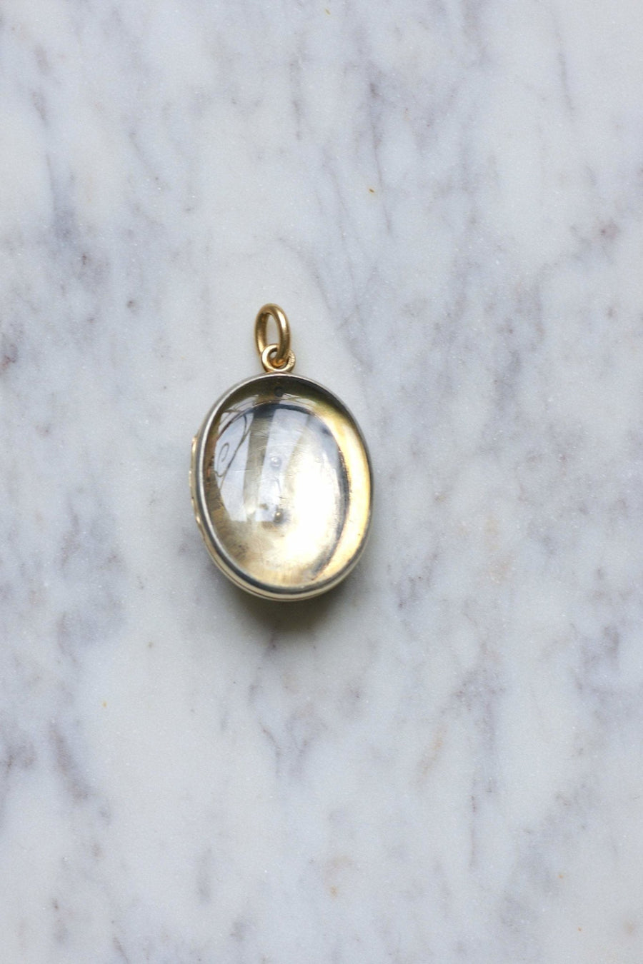 Antique gold, silver and diamond medallion - Galerie Pénélope