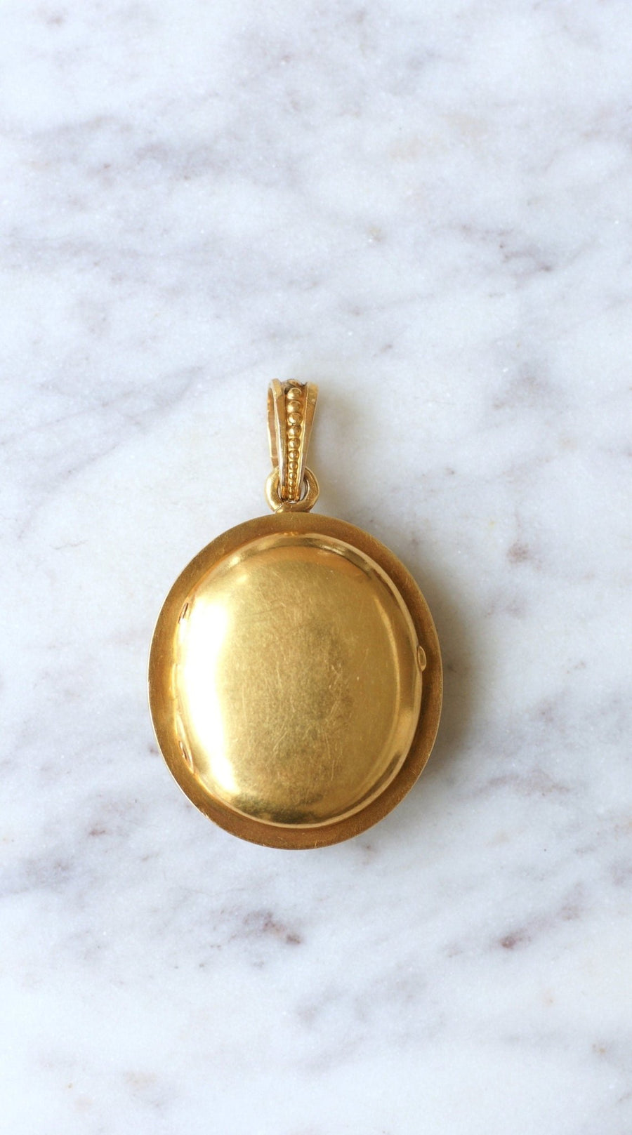 Agate and pearl cameo on yellow gold - Galerie Pénélope