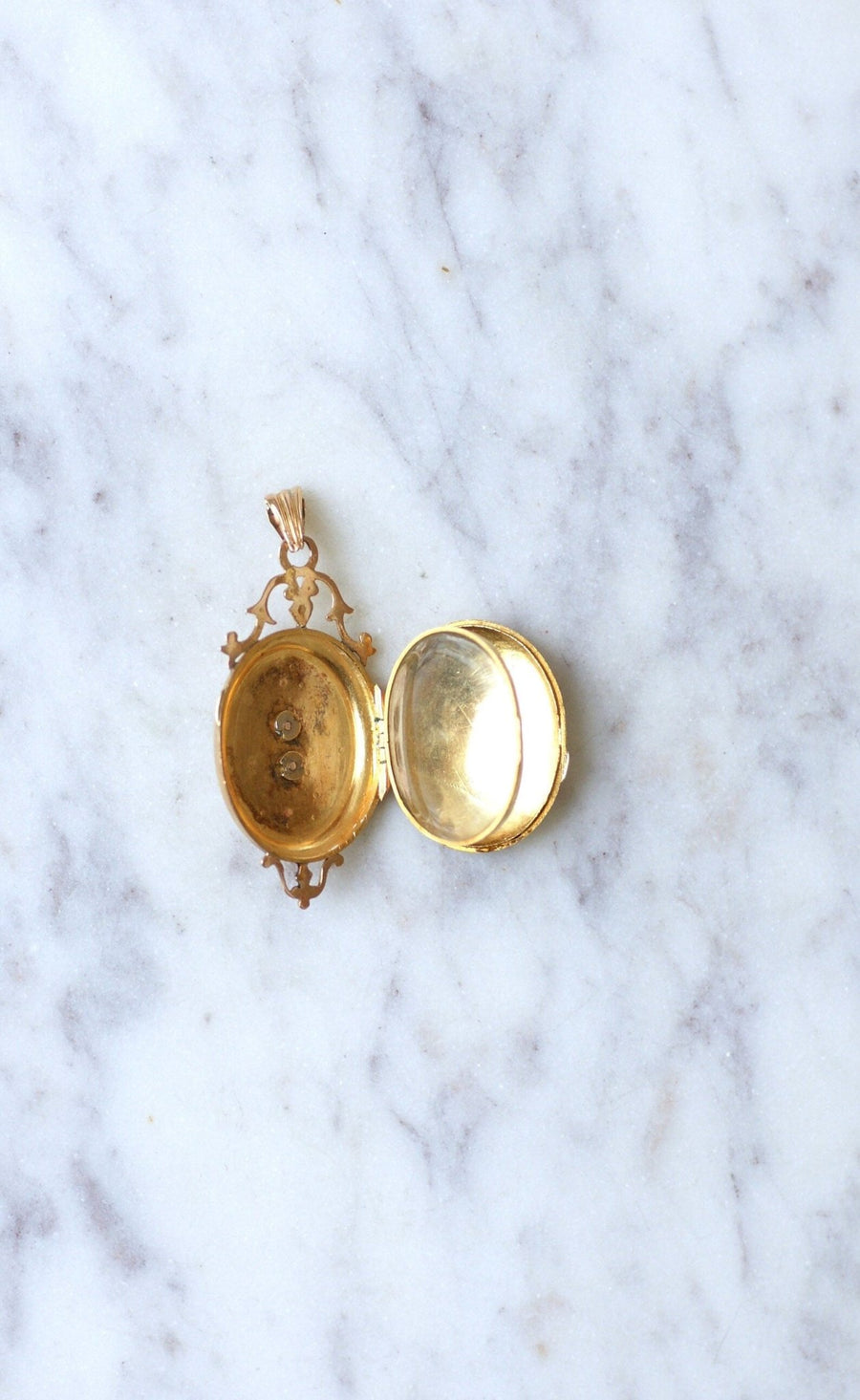 Rose gold and turquoise star medallion - Penelope Gallery