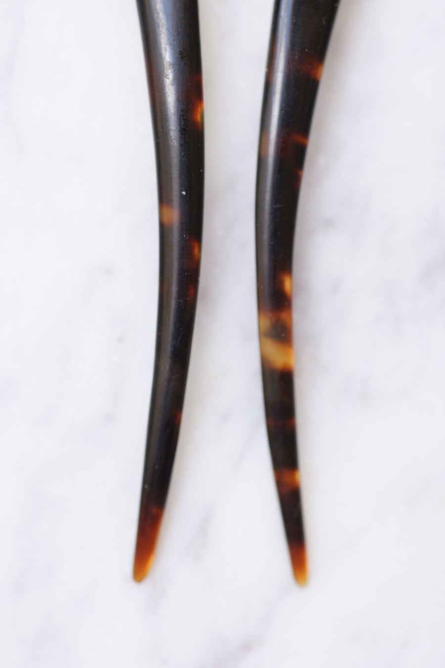Comb in tortoiseshell and gilded niello metal, Circa 1900 - Galerie Pénélope
