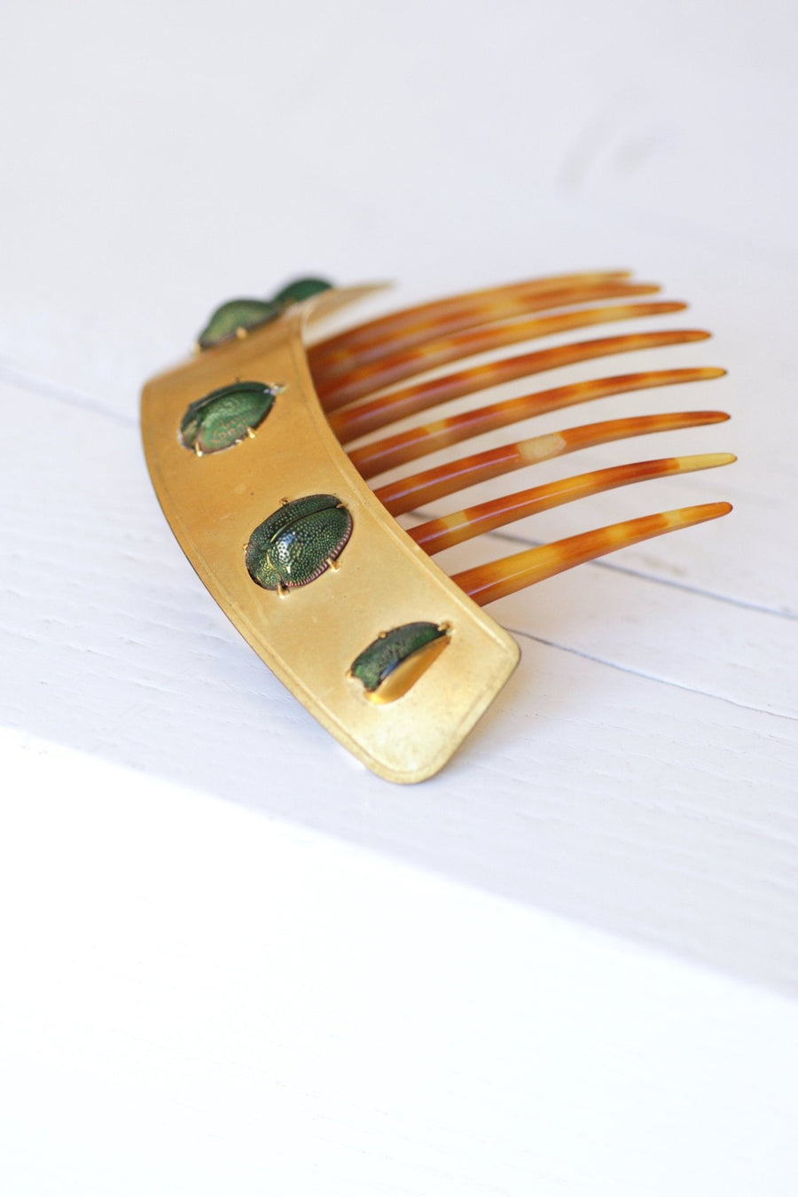 Ancient scarab comb, Egyptomania tiara - Penelope Gallery