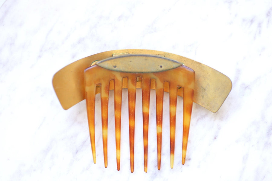 Ancient scarab comb, Egyptomania tiara - Penelope Gallery