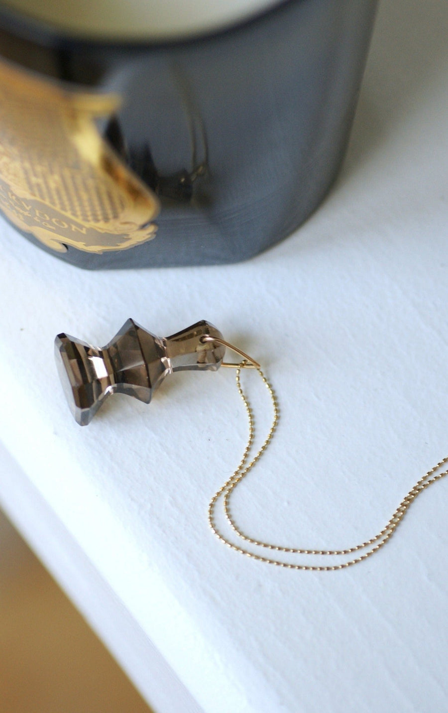 Smoky quartz pendant - Penelope Gallery