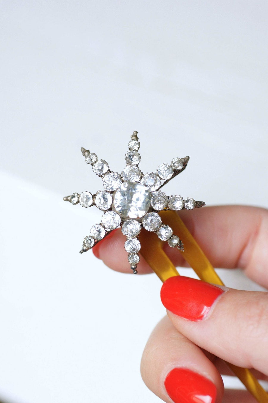 Antique star hair pick - Penelope Gallery