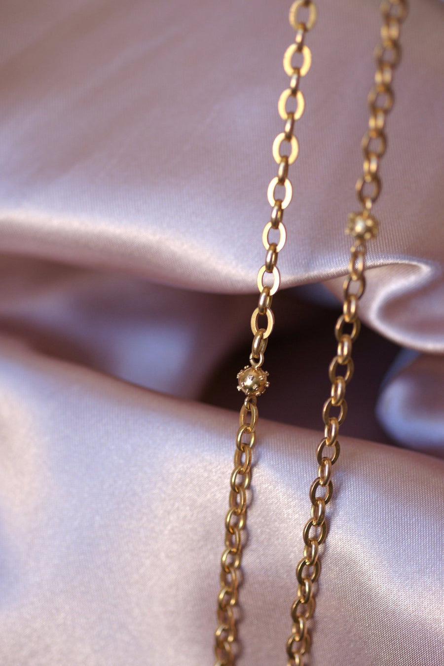 Antique rose gold necklace - Penelope Gallery